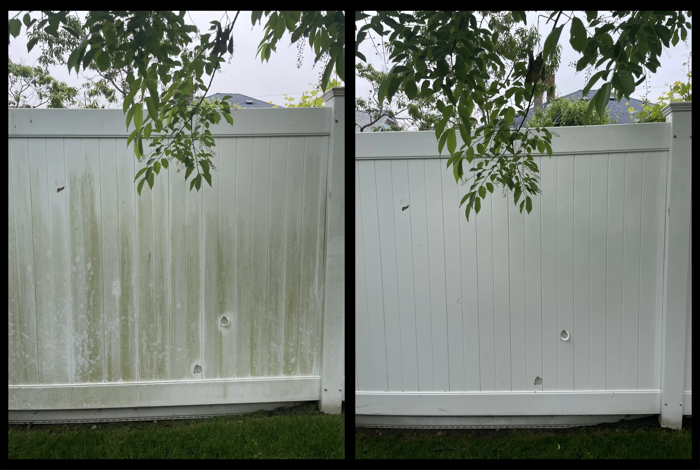 A&B Exterior Revive Fence Cleaning